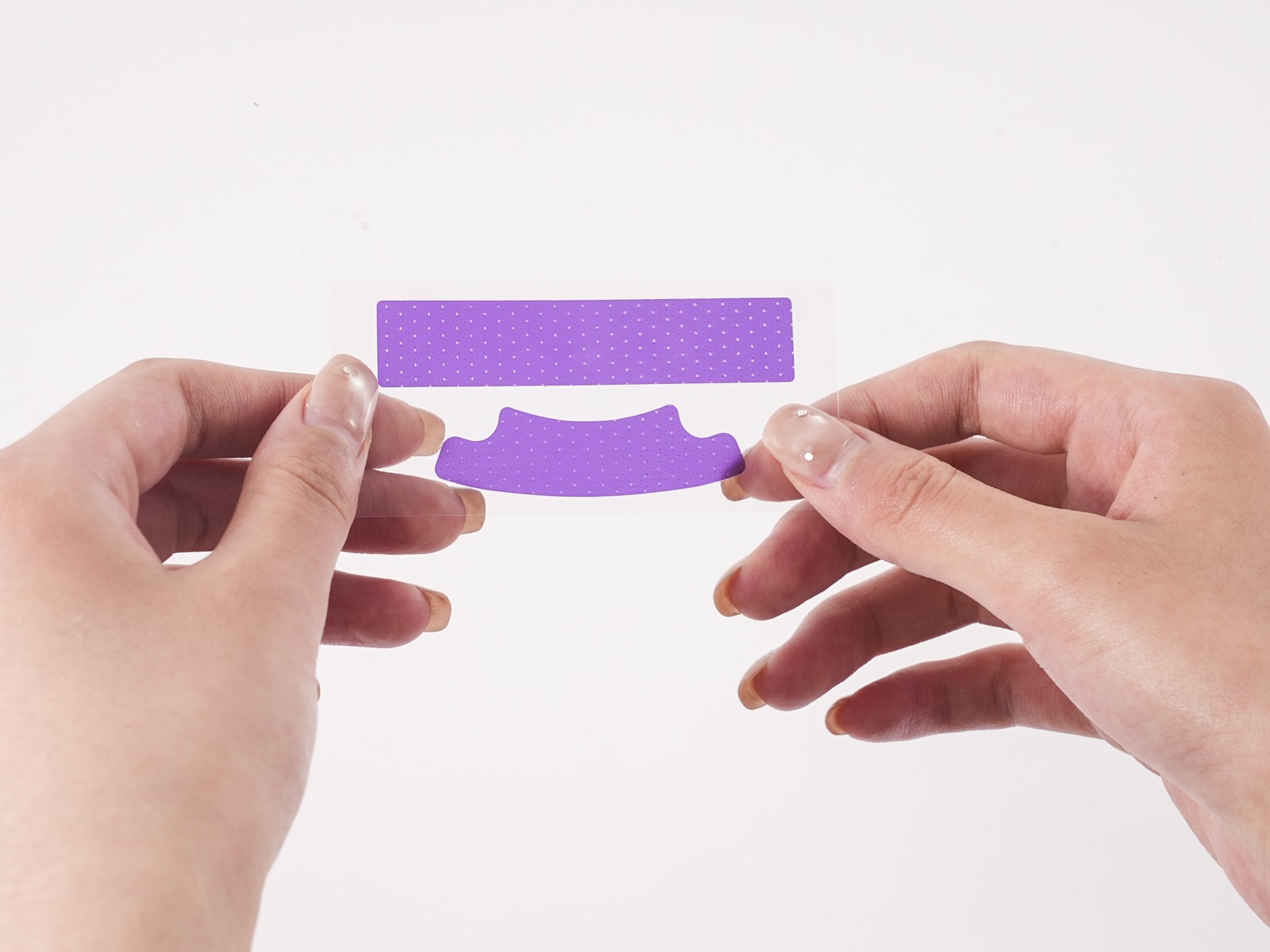 Applicazione della striscia Viola 01